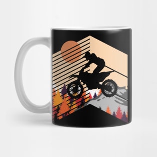 Motocross Nature Design Mug